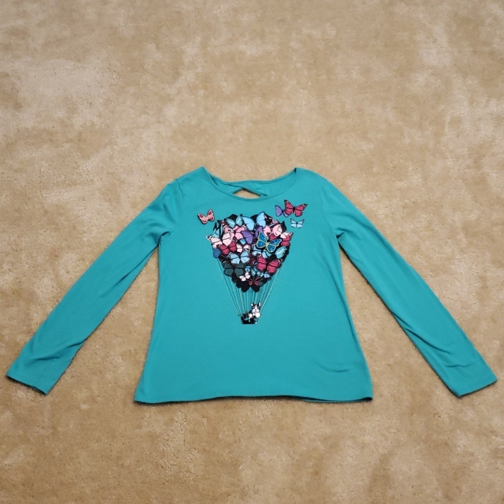 Justice long sleeve size 20